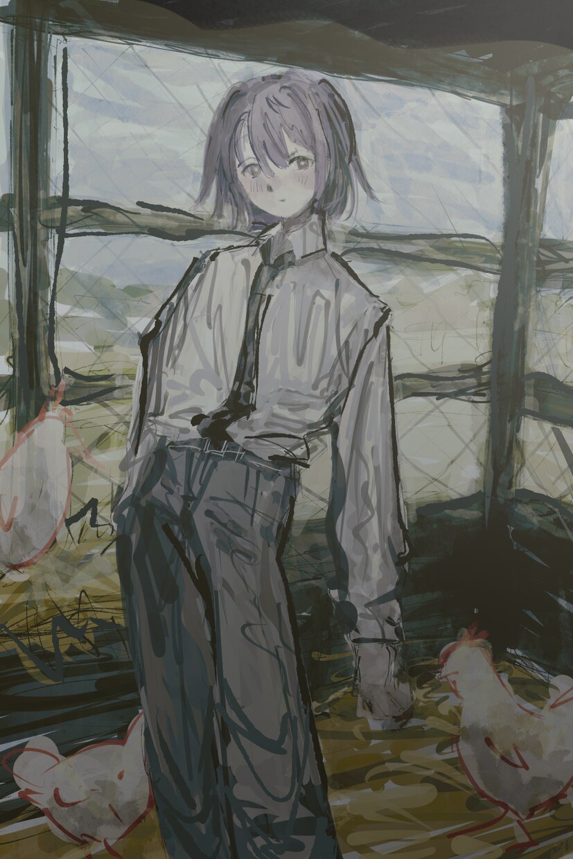 実在感のあるイラスト描きます やわらかで優しげな女の子得意です。 イメージ5