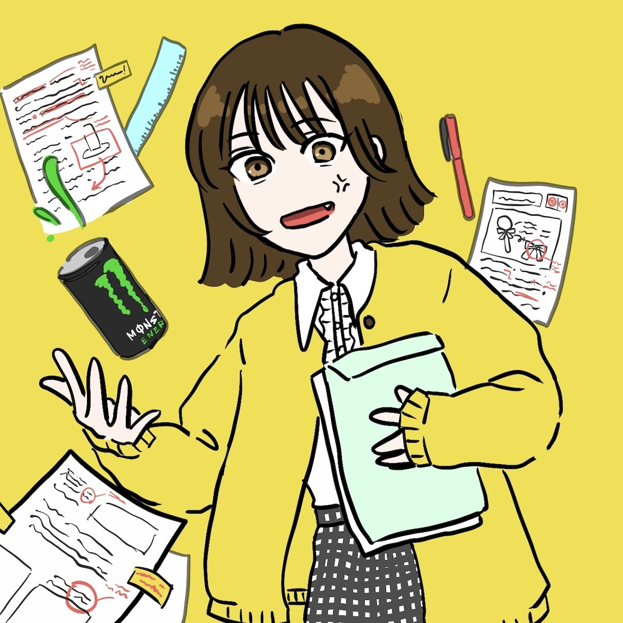 ゆるめなイラスト・似顔絵お描きします SNSのアイコンやウェディングイベントなどにご利用ください！ イメージ6