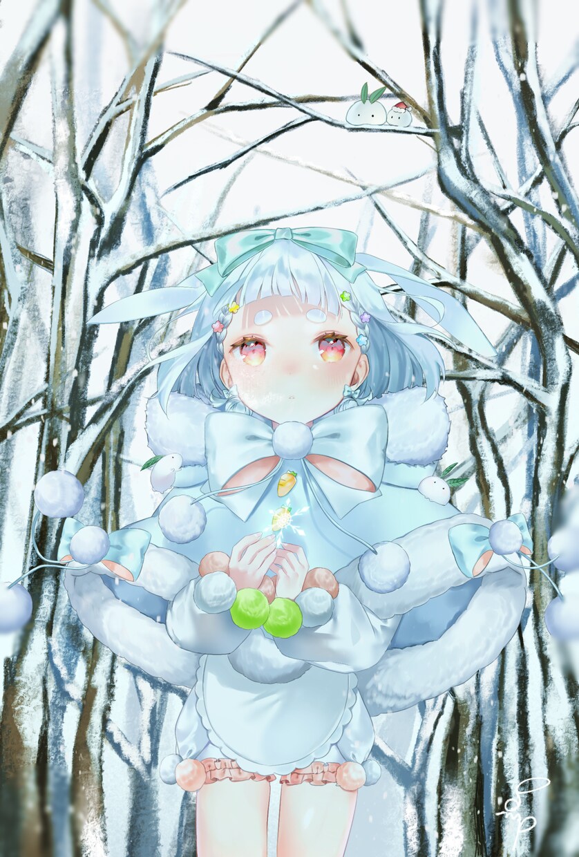 イラスト制作(オリジナル・版権等)受付ます 可愛い女の子から2頭身まで幅広く イメージ3