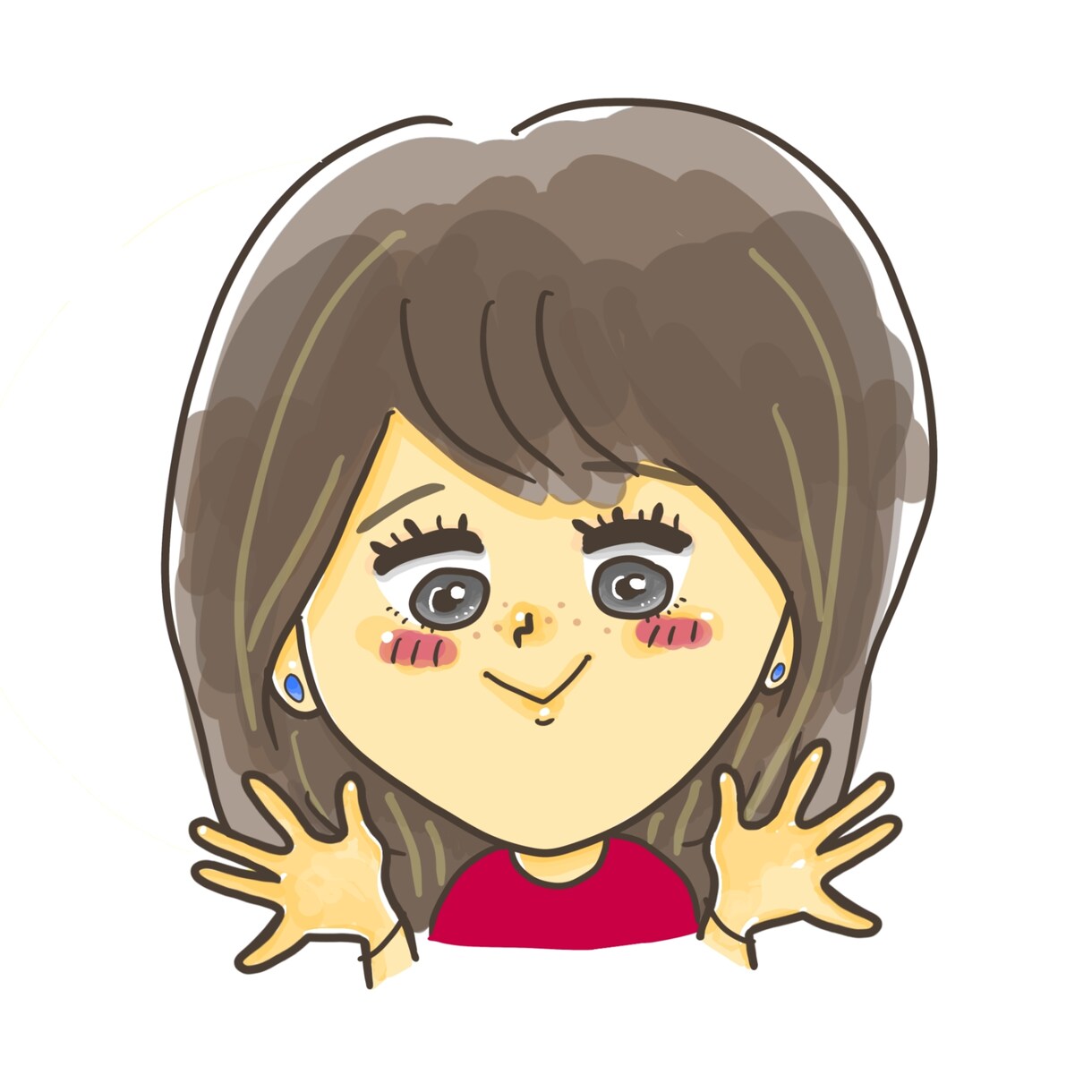 お店オーナー向け似顔絵アイコン作成します ゆるくて親しみやすいSNS用アイコン イメージ4