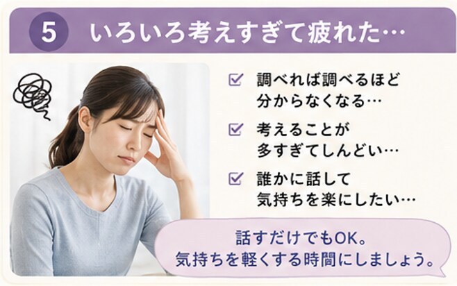 話だけOK！家のモヤモヤ・愚痴、なんでも聞きます 元住宅営業が知識じゃなく、気持ちであなたのモヤモヤを聞きます イメージ6