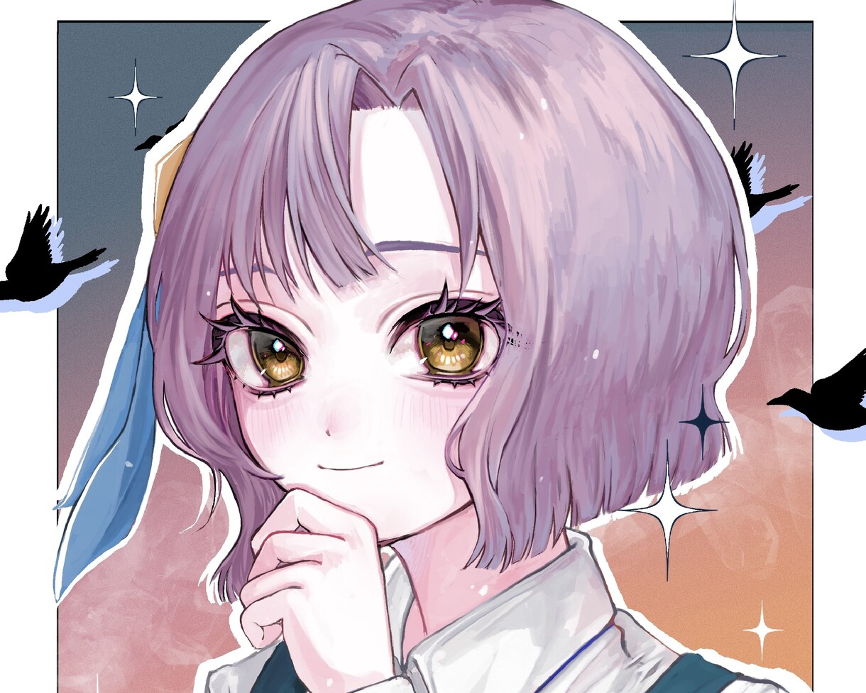 可愛い女の子アイコンを制作します パキとして、可愛い女の子を描きます！ イメージ2