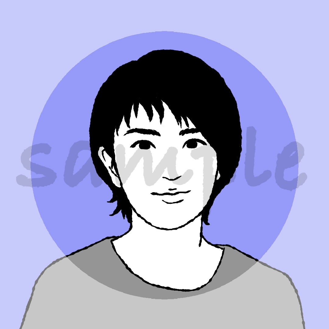 SNSアイコン用★美人・個性的アイコン描きます 印象に残るおしゃれなアイコン描きます！ イメージ5