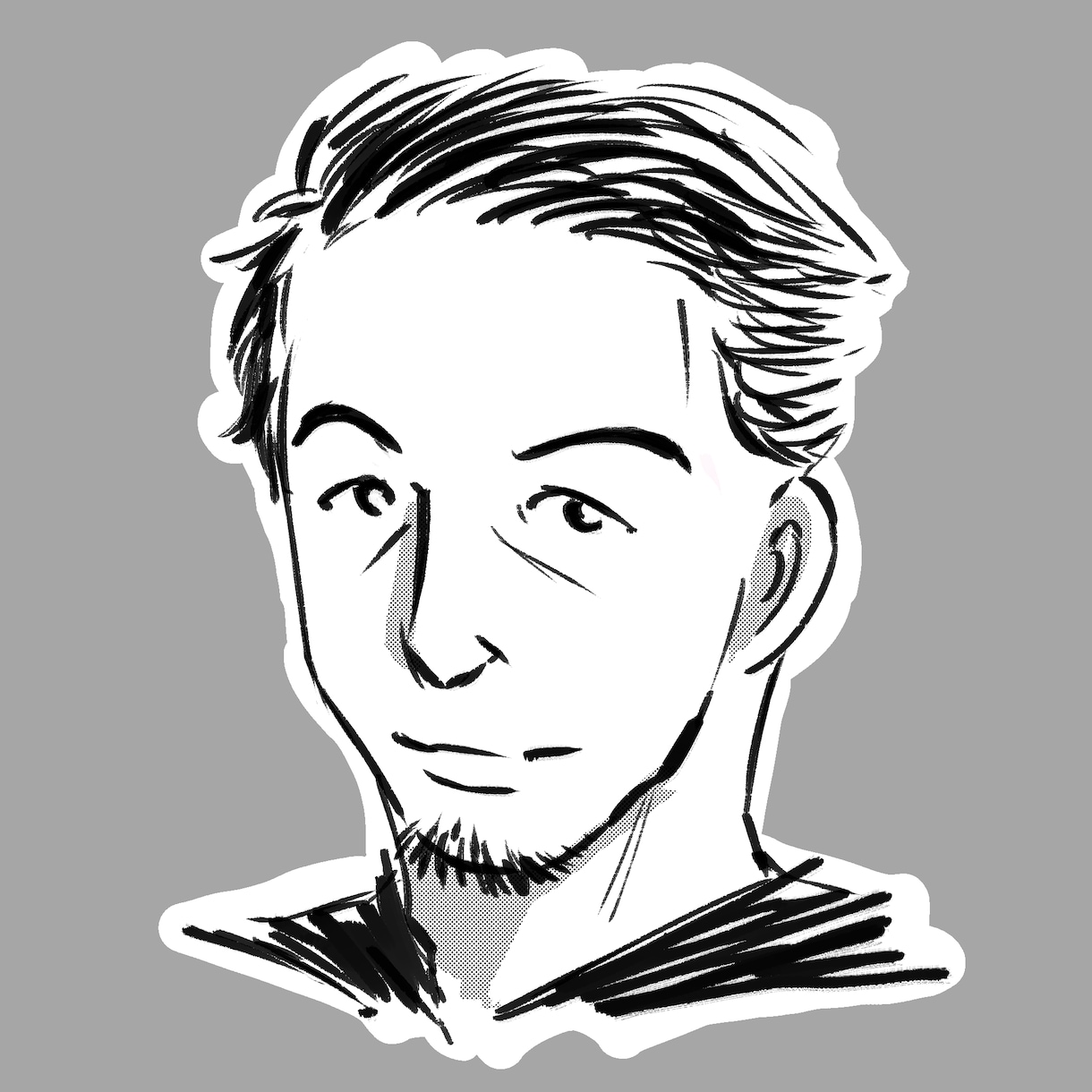 コミックタッチの似顔絵、アイコン描きます ココナラ数百件受注の作家がカッコよく、可愛く仕上げます イメージ2
