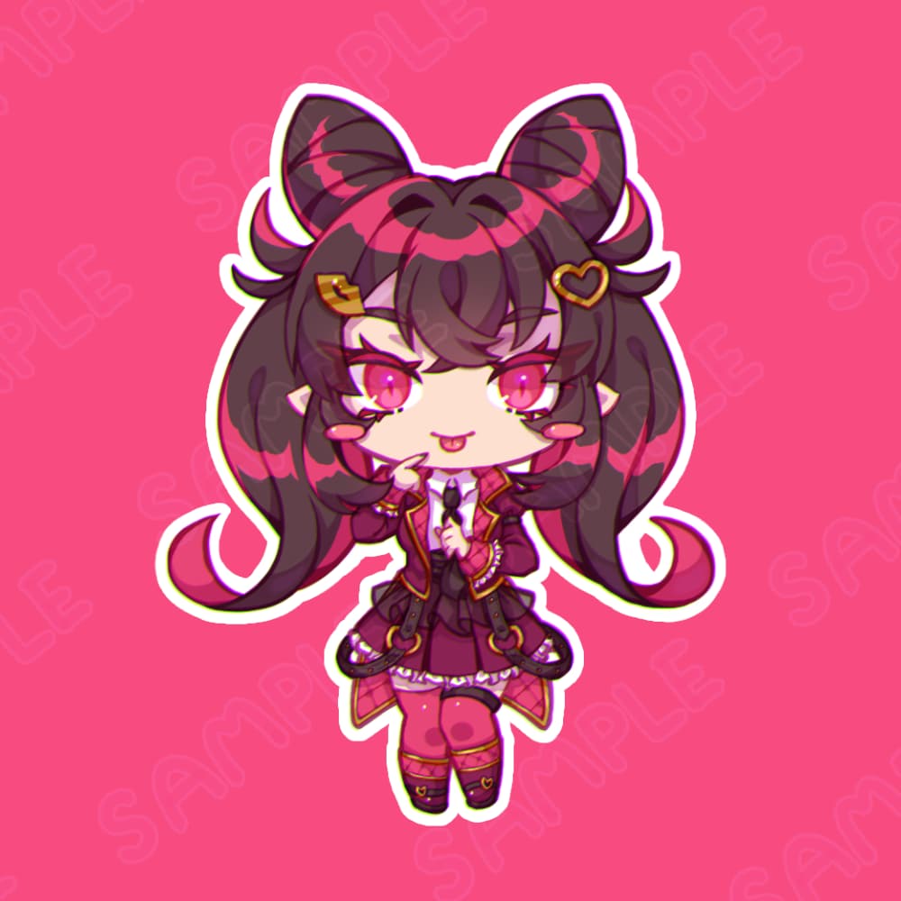 アイコン向け女の子イラスト承ります ちっちゃくてかわいいミニキャライラストを制作します！ イメージ6