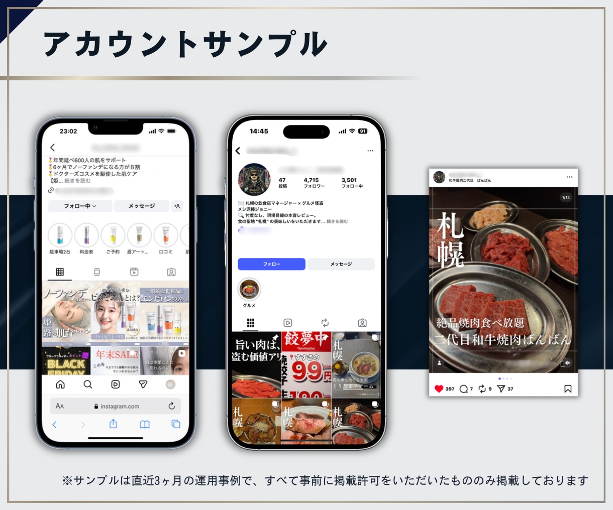 Instagramのブランディング運用を承ります ビデオチャットで相談しながら、独自の世界観を作る運用代行！ イメージ4