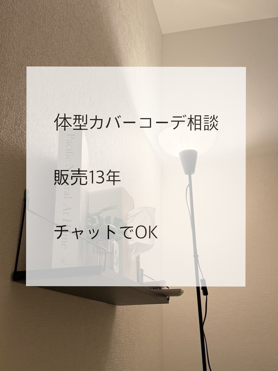 太って見える悩み解決｜体型カバー似合わせします 販売13年｜今の体型でも細見え イメージ1