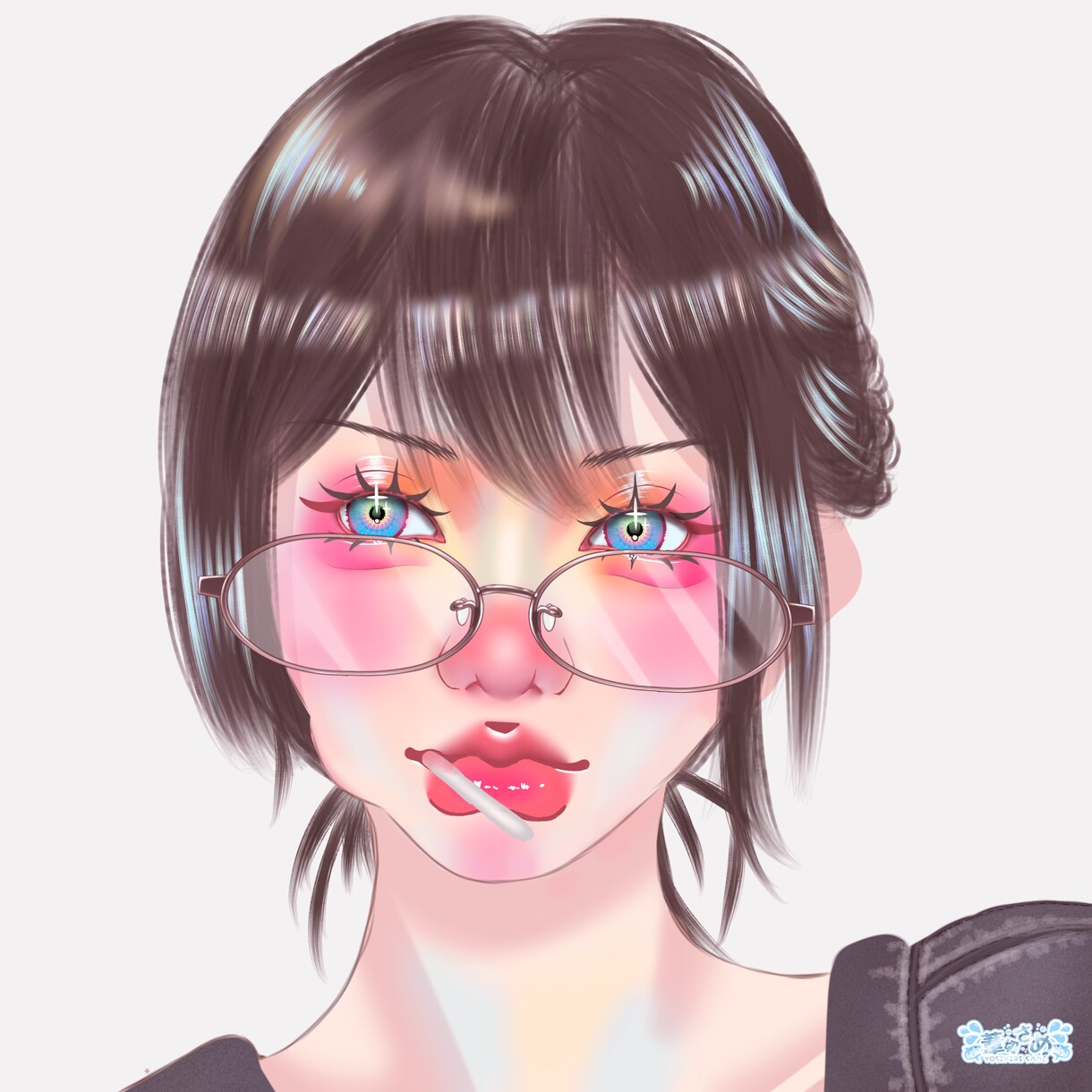 リアルな女性描きます 可愛くて美しい女性のイラストが好きな方に イメージ1