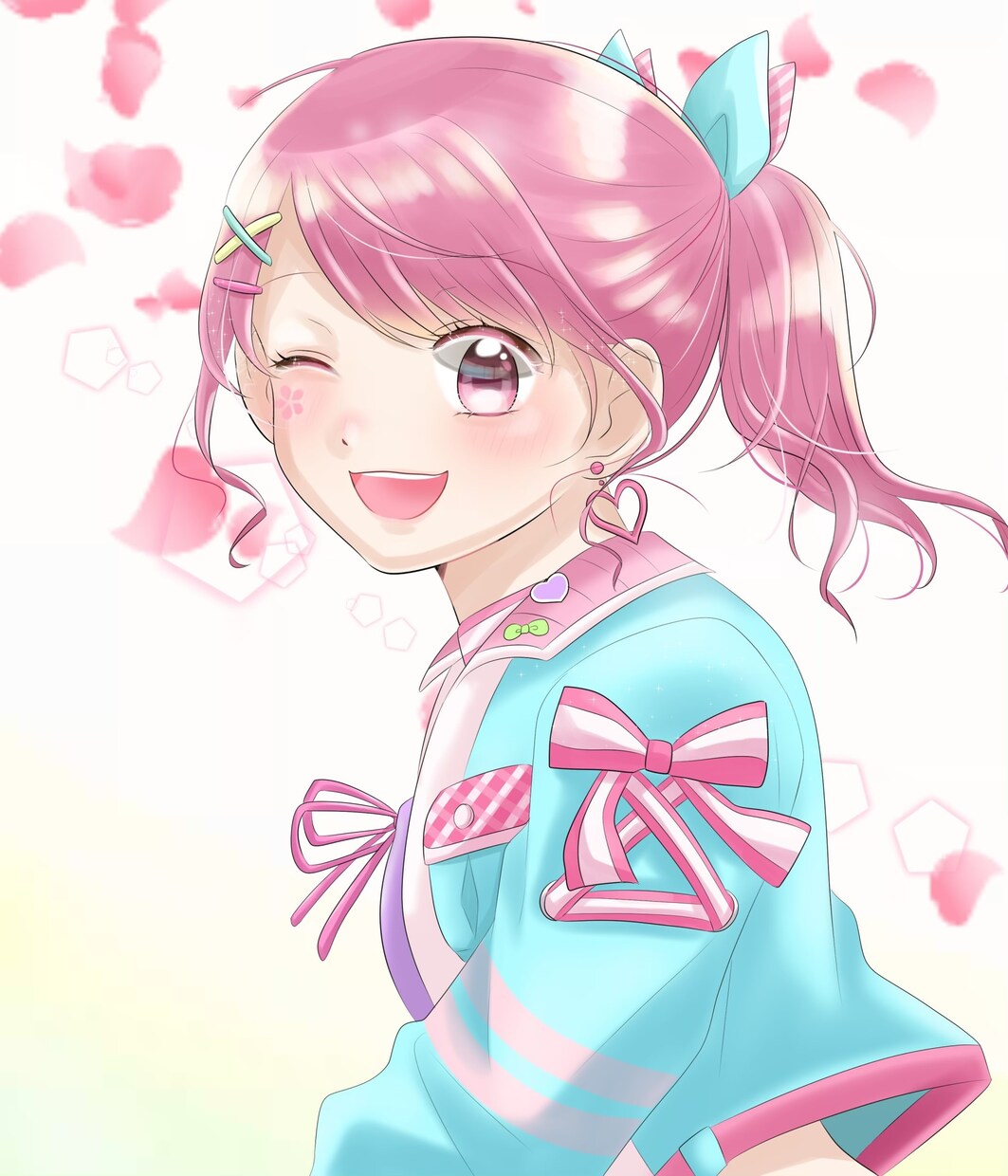女の子のイラスト描きます 依頼された人物のイラストを描きます イメージ7