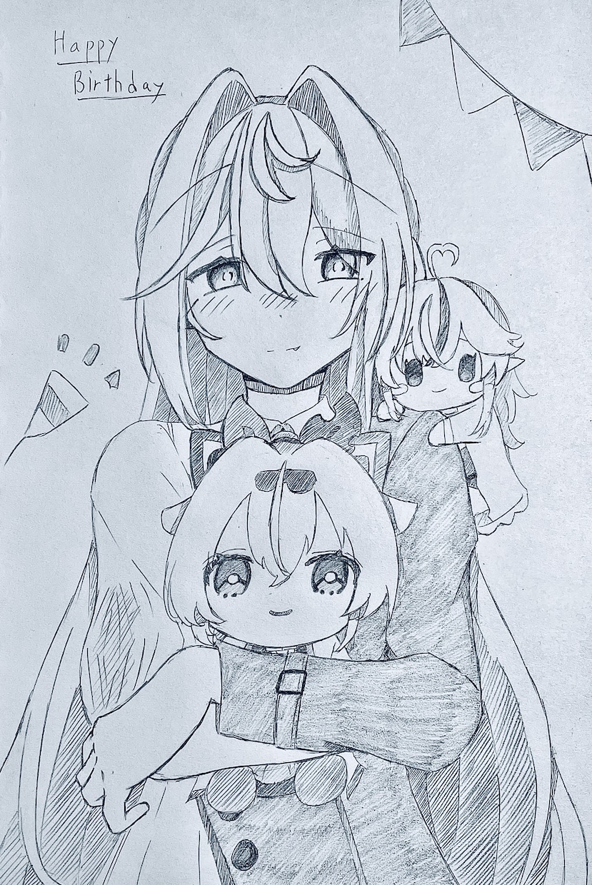 アナログ（SNSアイコン）お描きします 可愛いものからかっこいいものまで！ イメージ1