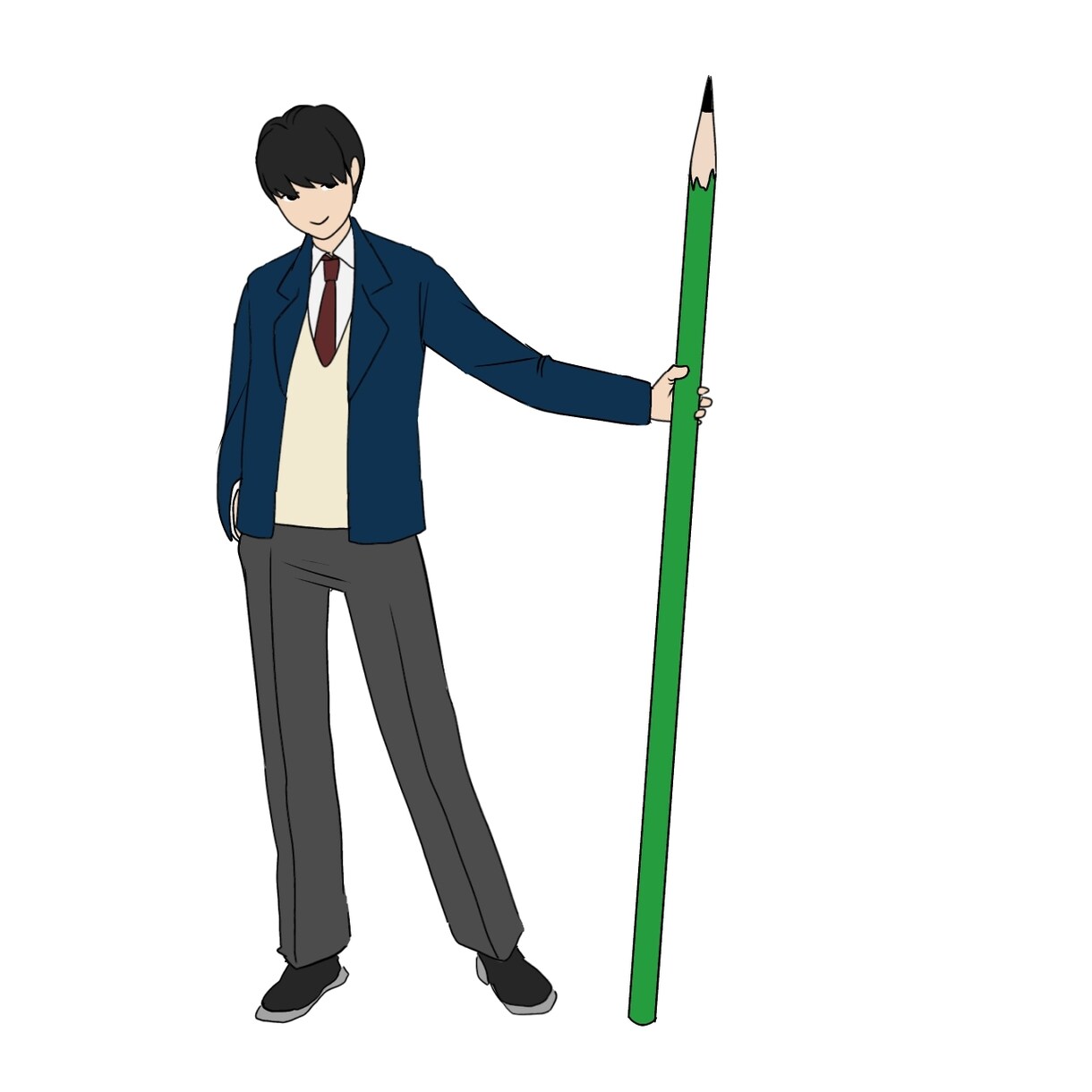 シンプルな人物イラスト制作いたします 動かすのも可能！こちらは人物3人の参考価格です。 イメージ3