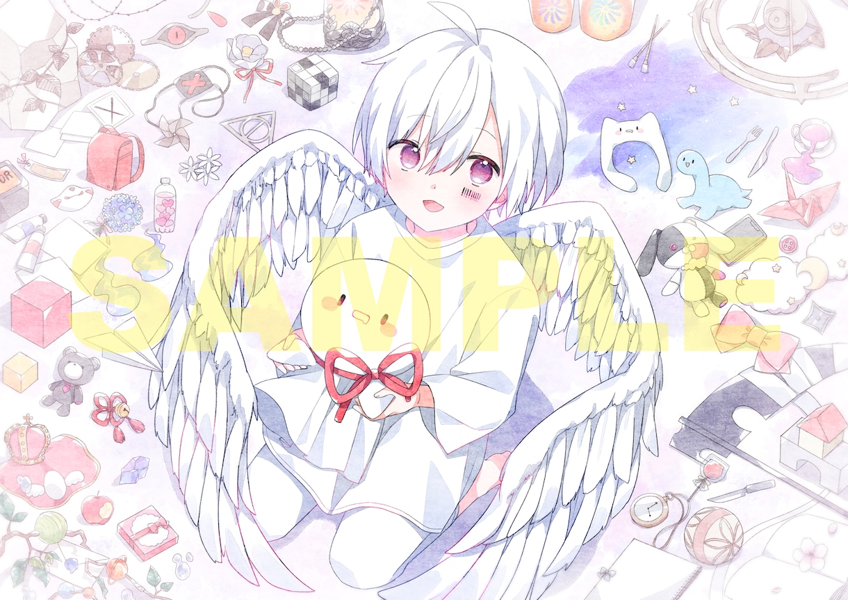 ご要望に反ったイラストをお描き致します SNS用アイコン/動画用イラスト/一枚絵等 イメージ7