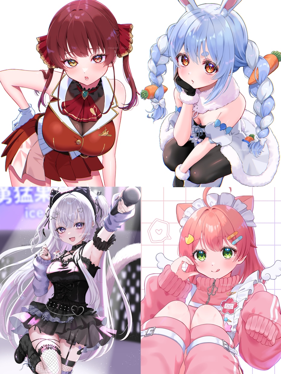 Vtuber向け◆プロ品質のイラストを提供します 細部まで描き込む瞳。圧倒的クオリティで魅せます。 イメージ2