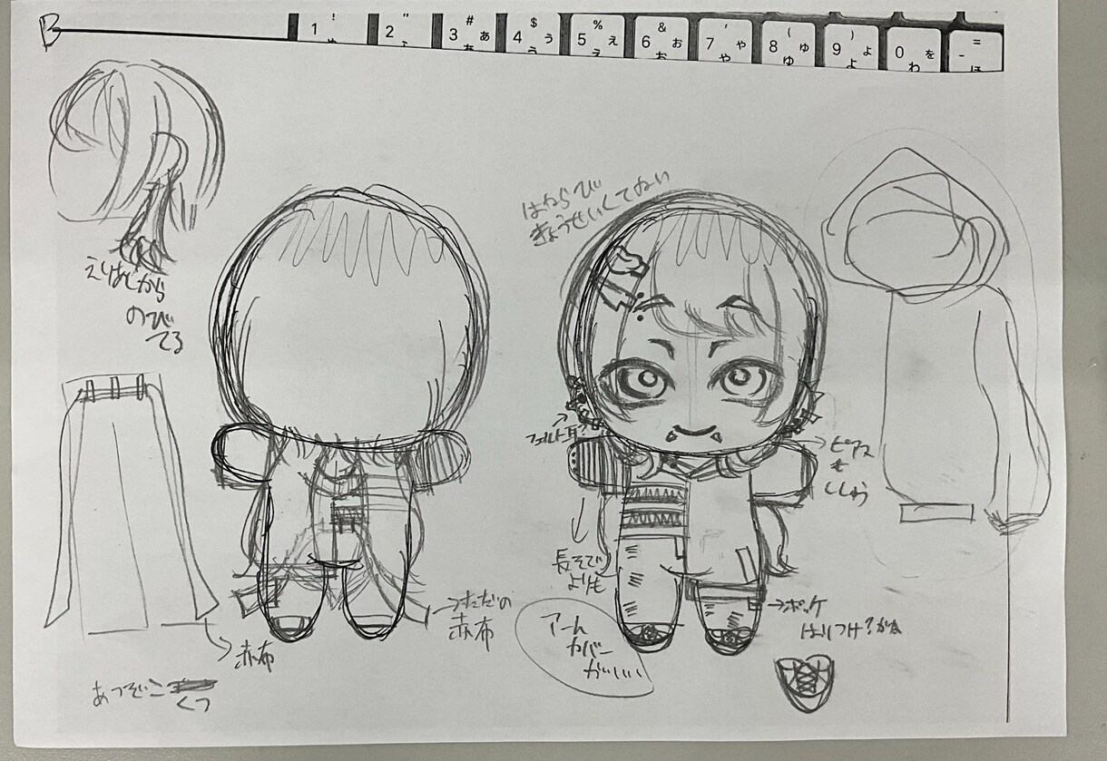 SDキャラをillustratorにて制作します オリジナルキャラクター必見！！創作キャラ大歓迎！ イメージ9
