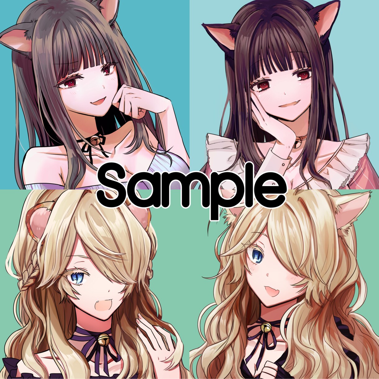 お好みのアイコンイラスト描きます SNS、ブログ等様々な用途でお使い下さい☽*⋆゜ イメージ5