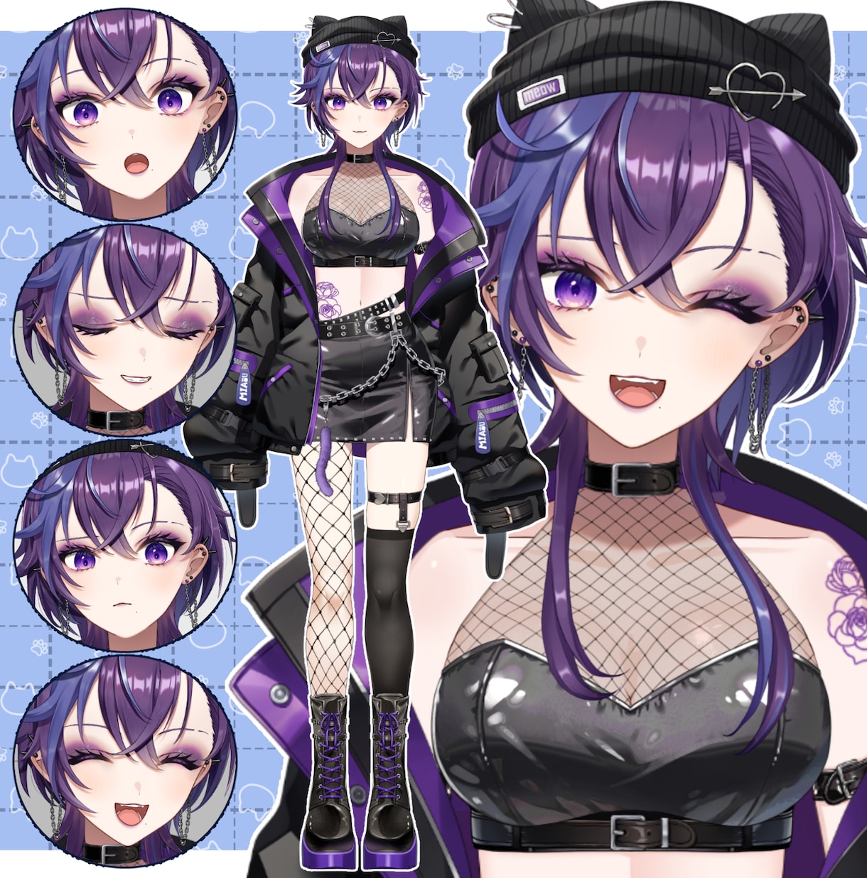 Vtuberになりたい方！ライブ2dモデル作ります あなただけのVtuberを作れます！ イメージ2