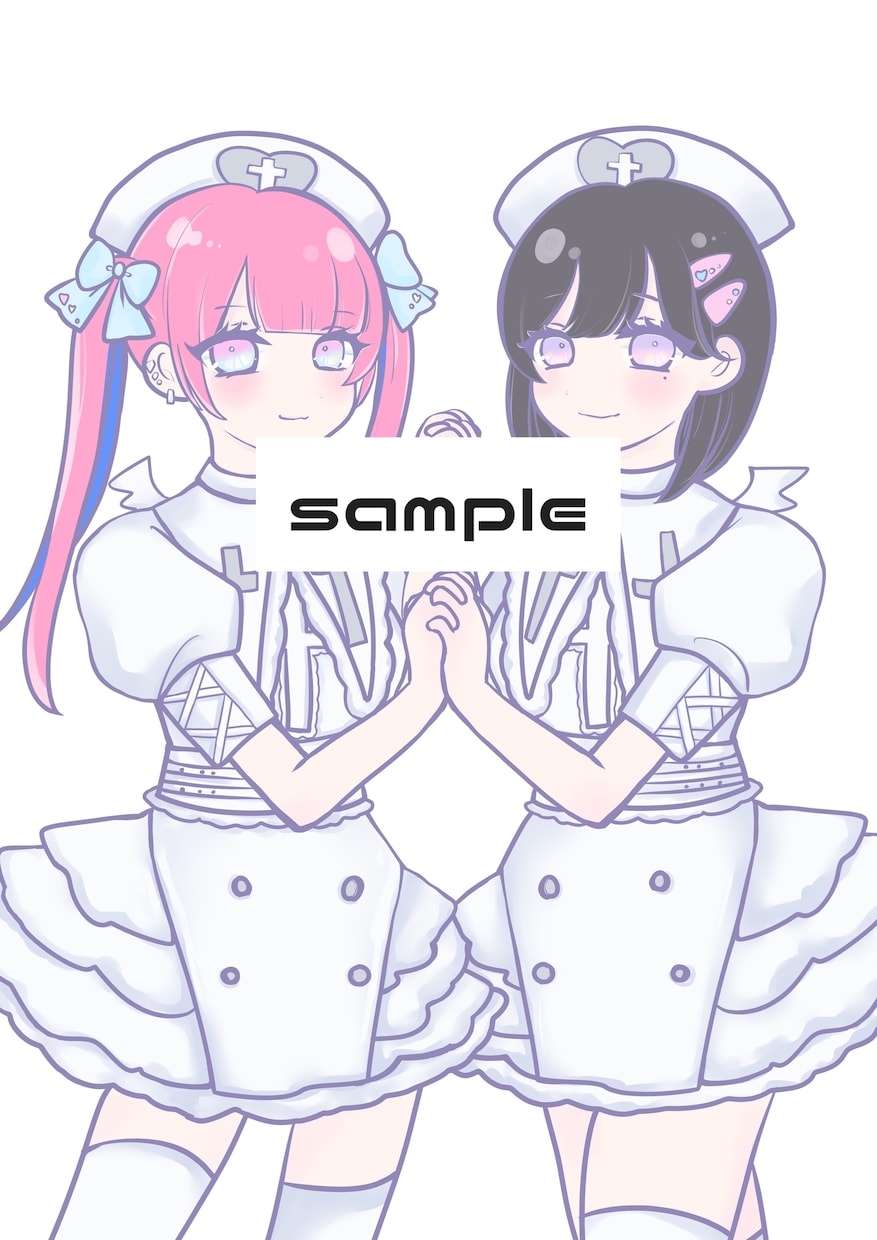 おすすめ/世界観のあるおんなのこ描きます きらきらした子が得意です/透明感イラスト イメージ5