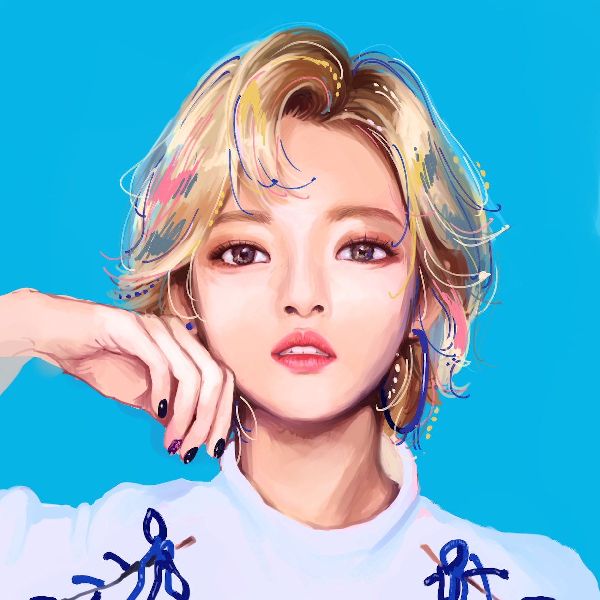 高品質な似顔絵イラスト描きます 自分や友人へのギフトの他、好きな芸能人をアートとしても イメージ6