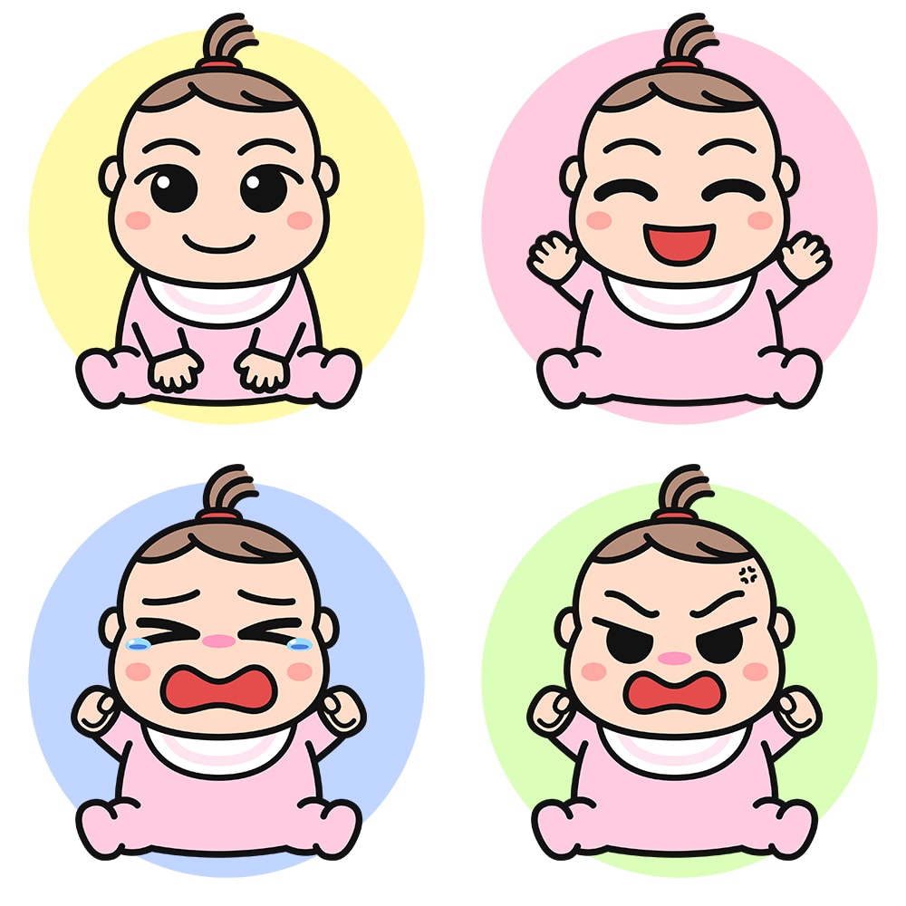喜怒哀楽4点セット！かわいい動物を擬人化させます YouTubeのマスコットキャラクターにどうですか？ イメージ4