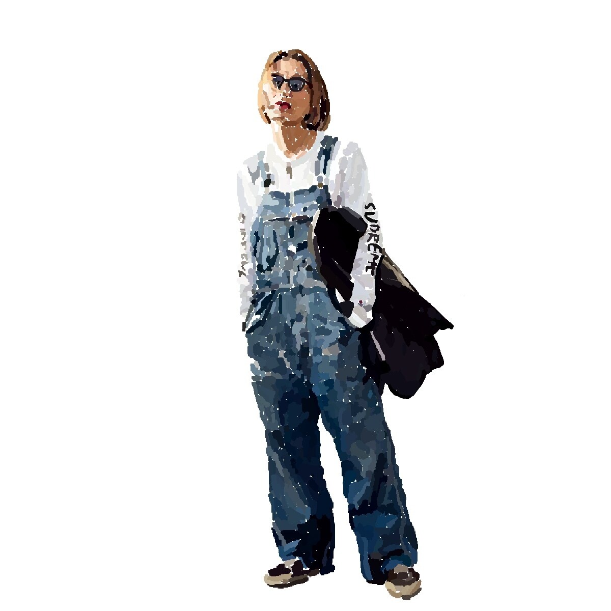 SNS等にも使えるファッションイラスト描きます 商用OK!お気に入りの写真をおしゃれに残しませんか？ イメージ5