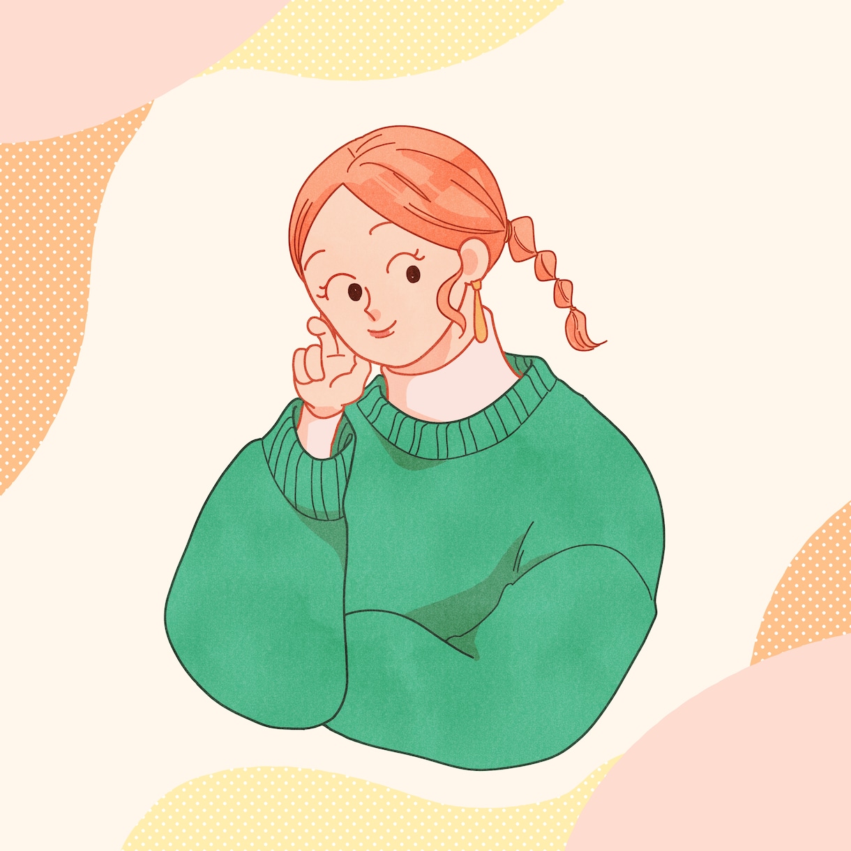 人物イラスト作成いたします SNSアイコン・チラシ冊子の挿絵などに イメージ2