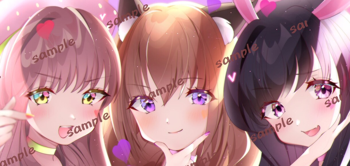 丁寧で可愛いイラスト、アイコン描きます 高クオリティの物を低コストで！なるべく早めに仕上げます☆ イメージ1