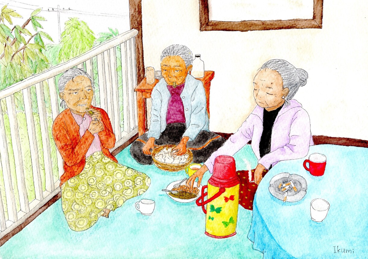 手描きの水彩イラスト描きます 生活感溢れる優しく懐かしいイラストが得意です イメージ9
