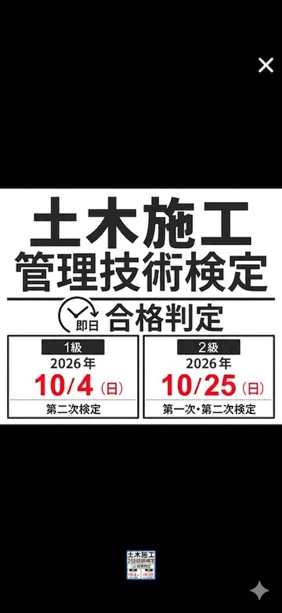 1・2級舗装+土木施工管理、【事前合格判定】します 経験記述の合格判定を即日対応でお届け！！ イメージ1