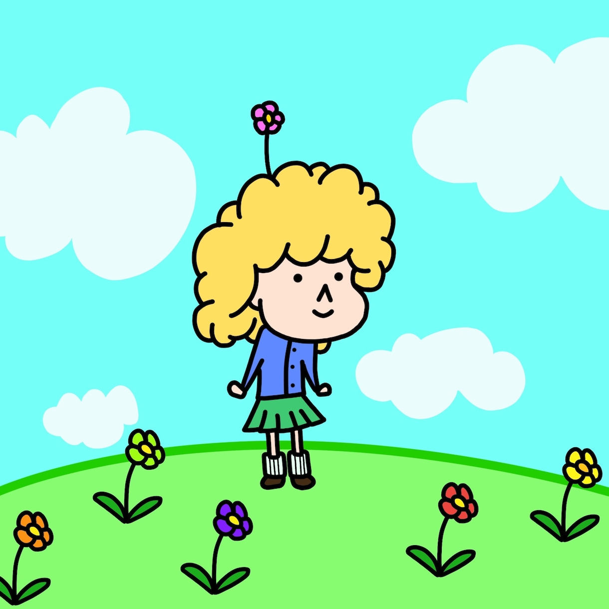 オリジナルのアイコン•イラスト描きます シンプル•かわいらしい絵はお任せください！ イメージ5