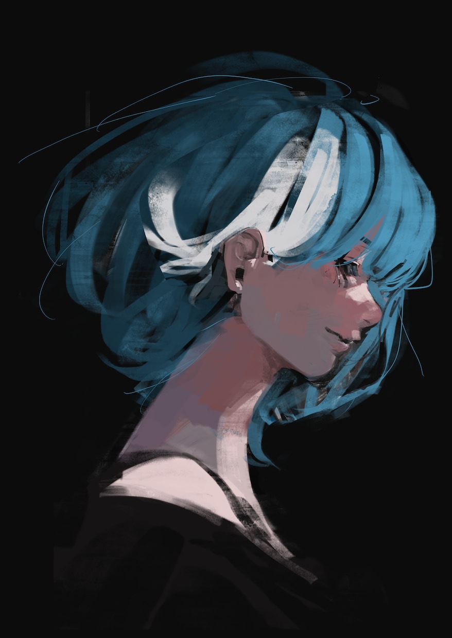 透明感と存在感のあるイラストをお描きいたします SNSアイコン･一枚絵等を主に受け付けております。 イメージ4