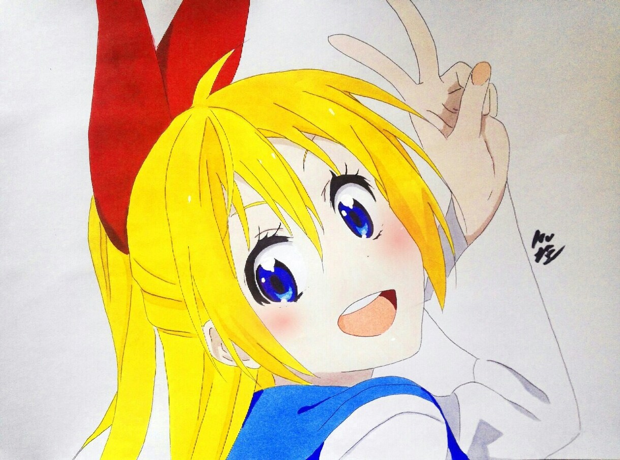 あなたの描いた絵を色付けします イメージ1