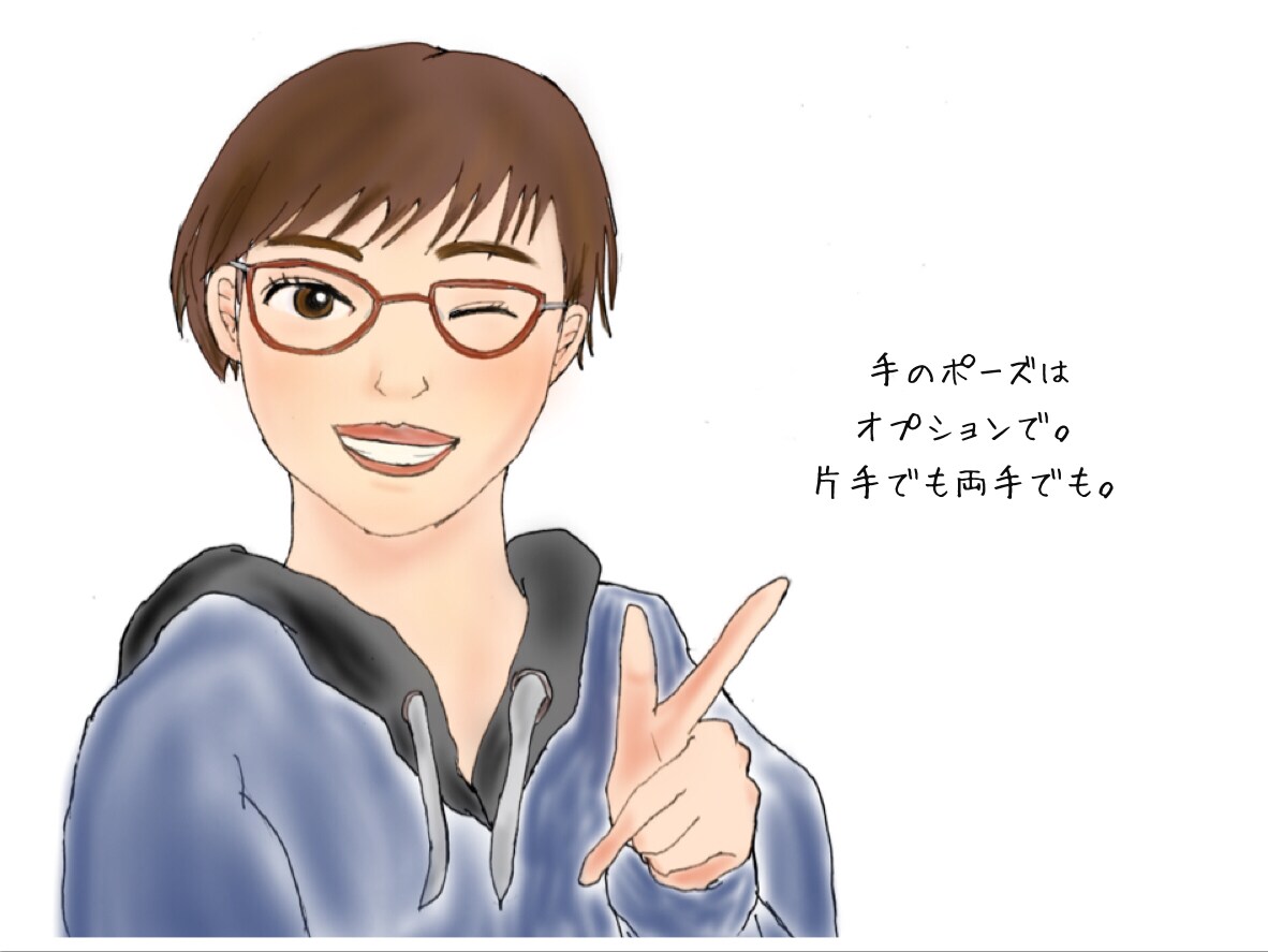 プレゼントにも使えるバストアップの似顔絵描きます ほら、あなたの顔はこんなにも魅力的！ イメージ7