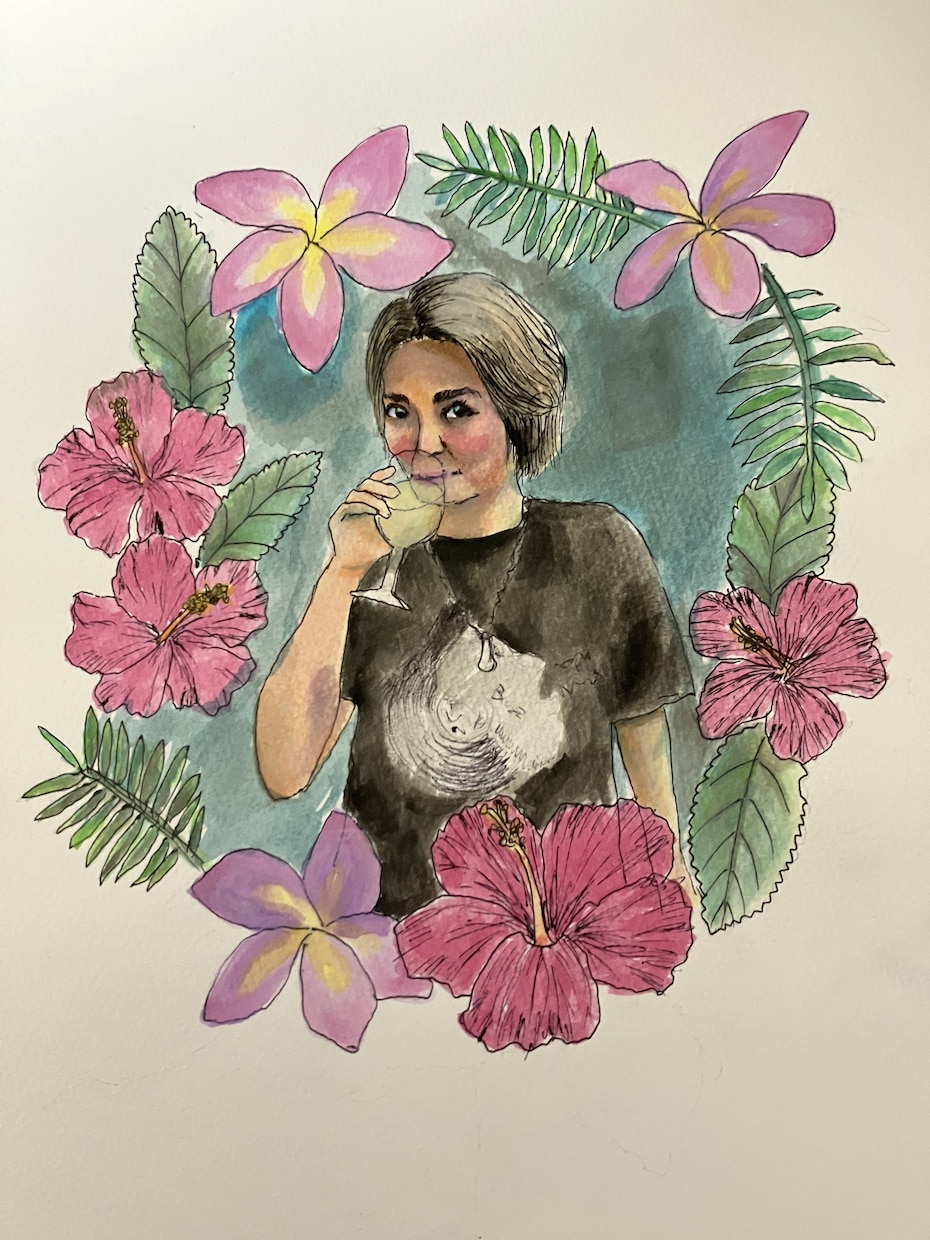手描きの人物画を描きます 手描き感を出しつつリアルなタッチで似顔絵などを描きます。 イメージ5