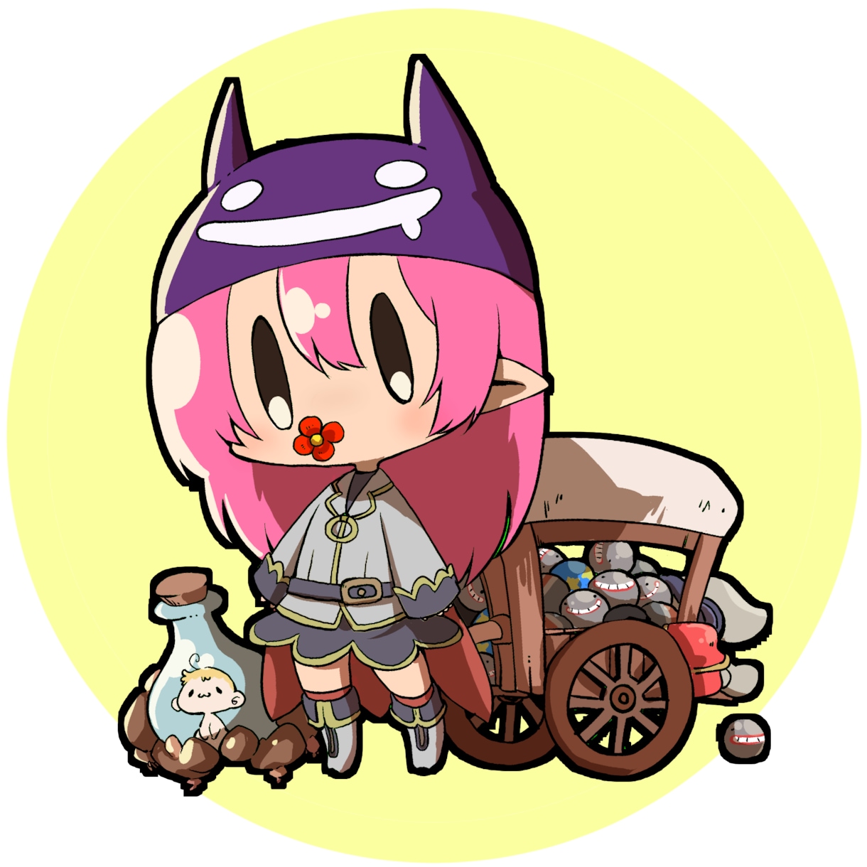 アイコンやイラスト描きます アイコン・同人誌表紙や挿絵・個人鑑賞用等のイラスト承ります イメージ4