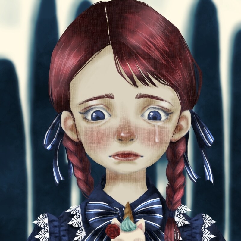 あなたらしさが輝くイメージキャラクターを描きます ちょっとダークでかわいい絵柄をお探しの方へ イメージ6