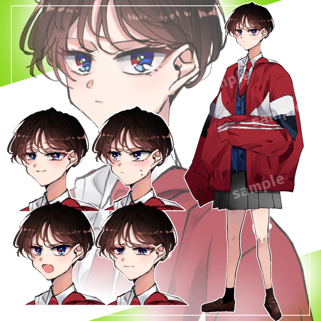 キャラクター・立ち絵制作承ります TRPGやゲーム、個人等でご利用できる立ち絵を制作致します。 イメージ4