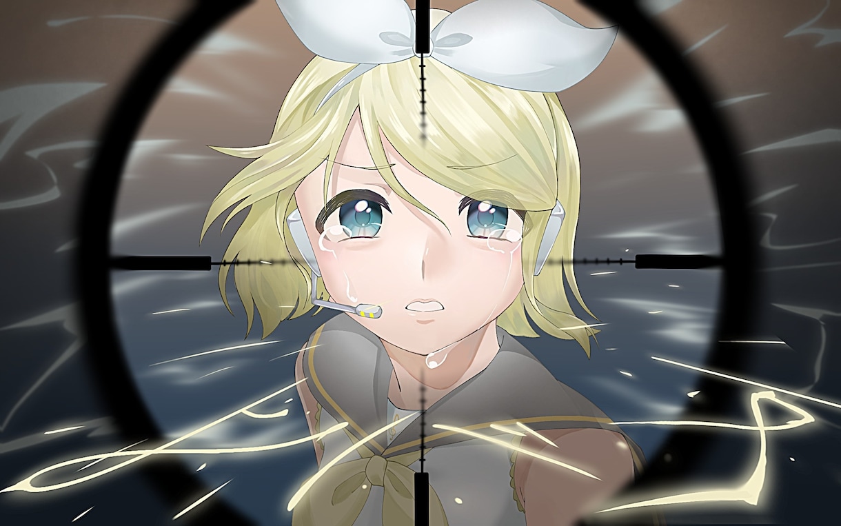 歌ってみたに使えるイラスト描きます 本家に寄ったイラストが欲しい方に イメージ1
