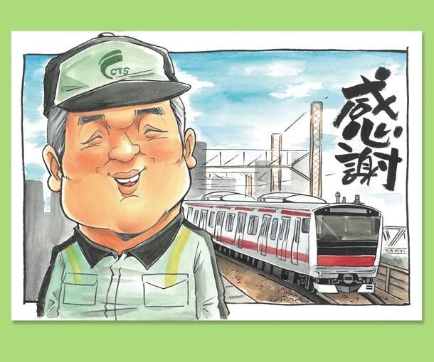 制作15万人！プロの似顔絵師が笑顔をお届けします 【あたたかみのあるふんわりタッチ】手描きの似顔絵です！ イメージ2
