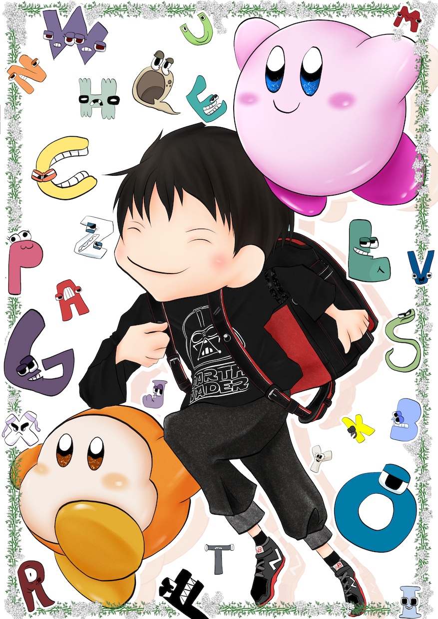 記念イラスト描きます 大好きなキャラクターと未来へ向かって！ イメージ1