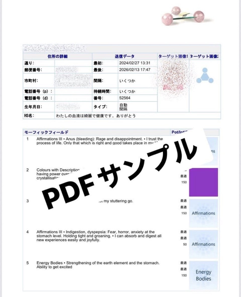 アクスイクス プロ☆ココナラお得体験できます 【10月1日より料金改定・20,000円予定】 イメージ5