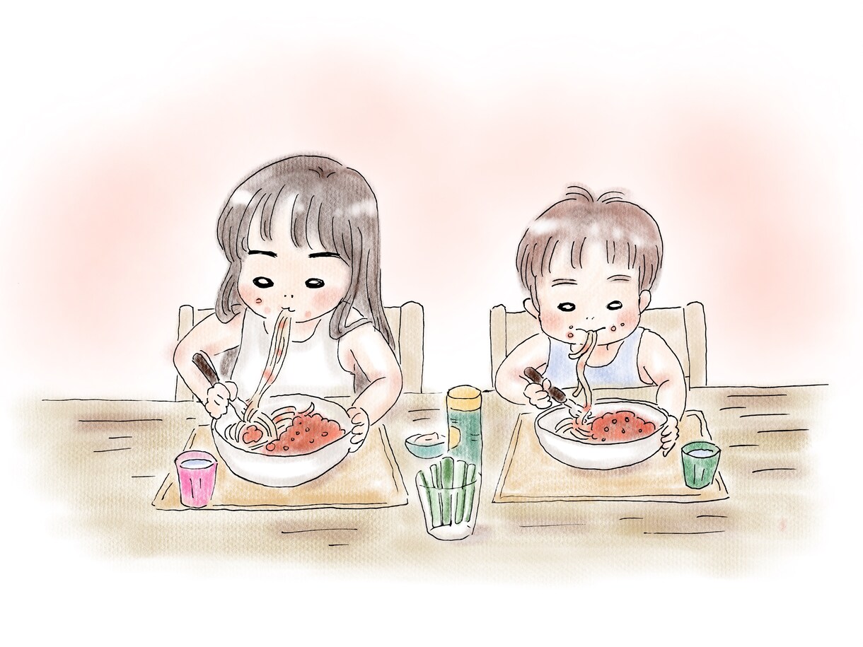 商用可◎家族の何げない日常を宝物のイラストにします 大切な家族との日常や成長の瞬間をイラストにしませんか？ イメージ1