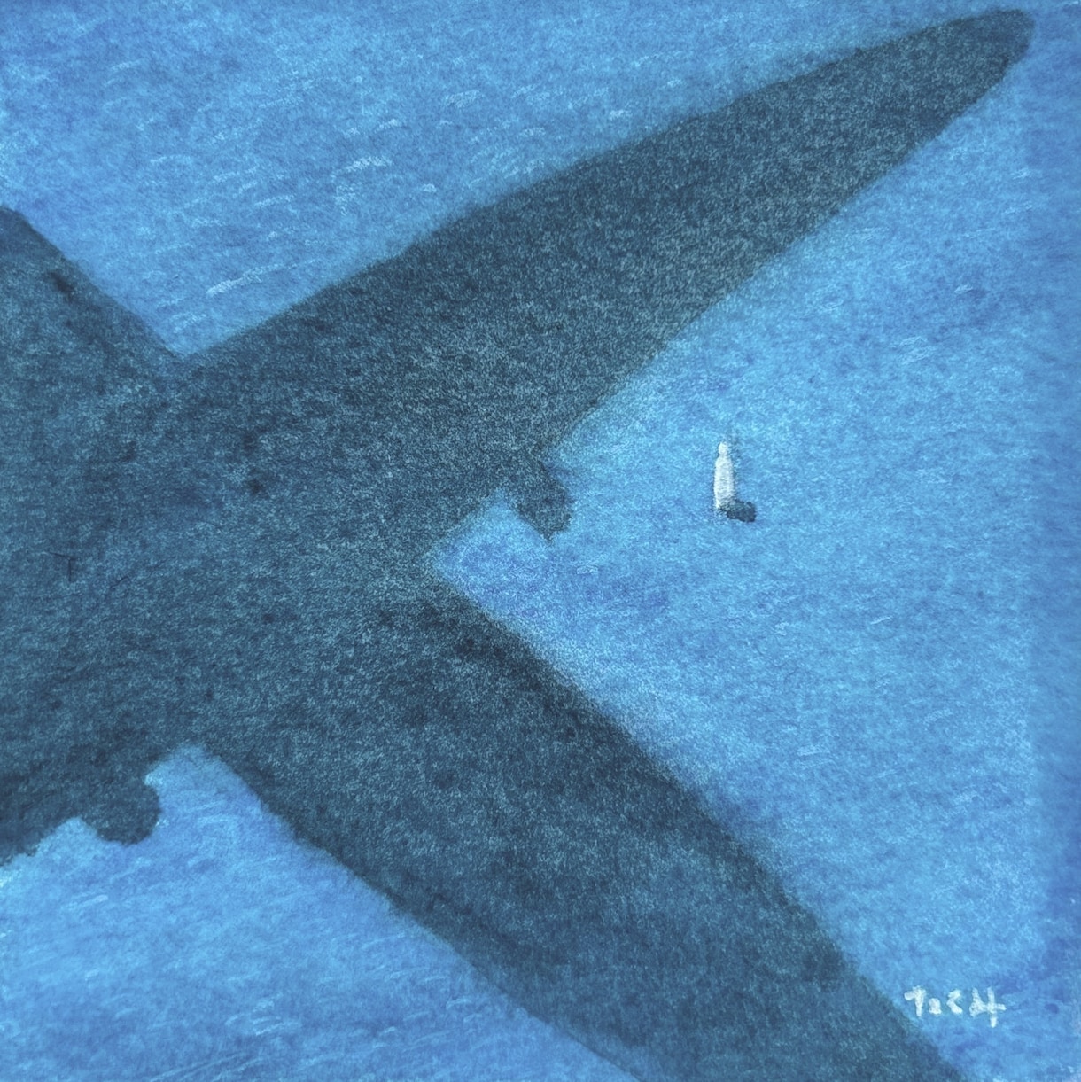 郵送・A5以下＊絵本の1ページのような絵を描きます アナログで水彩アート制作後、郵送します。 イメージ2