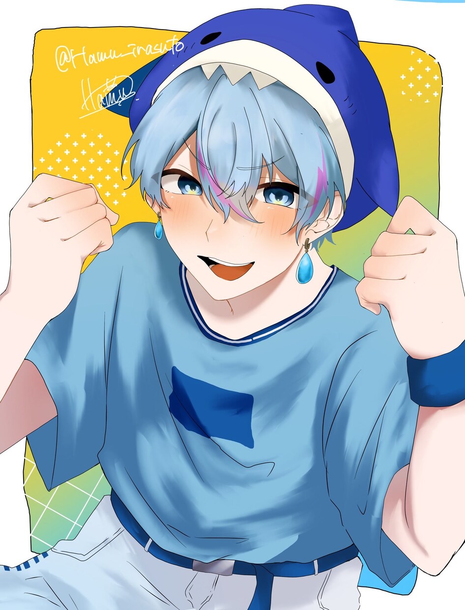 キャラクターデザイン 一枚絵 アイコン描かきます 可愛くかっこいいイラスト!等身からデフォルトまで全て描きます イメージ5