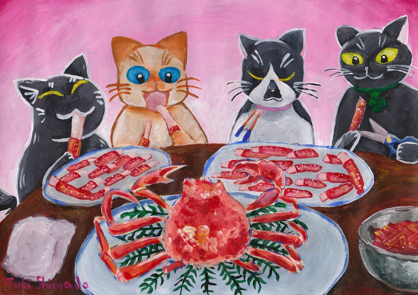 手描きポスター絵　お描きします 手描きならではの味を生かした絵を制作します。 イメージ8
