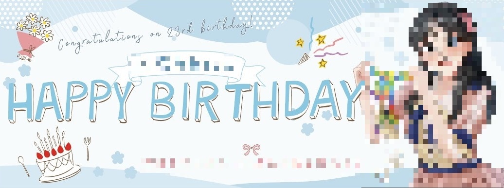 エンタメの成功を応援するデザインができます フライヤー、SNS画像、うちわ、誕生祭、横断幕、何でもお任せ イメージ3