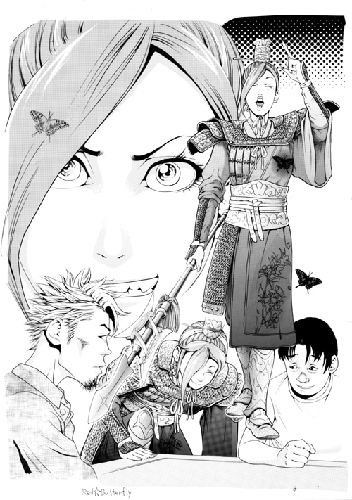 割引有！戦国他将キャラクターイラスト依頼受付します 甲冑を来た人物のイラスト作成します！ イメージ3