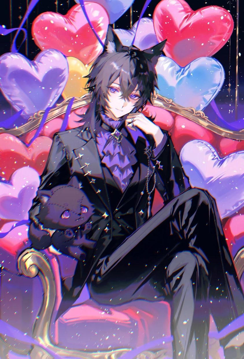 企業実績有✧サムネイル等のイラストを作成致します 記念日の1枚絵・歌ってみたサムネイル・アイコン等 イメージ6