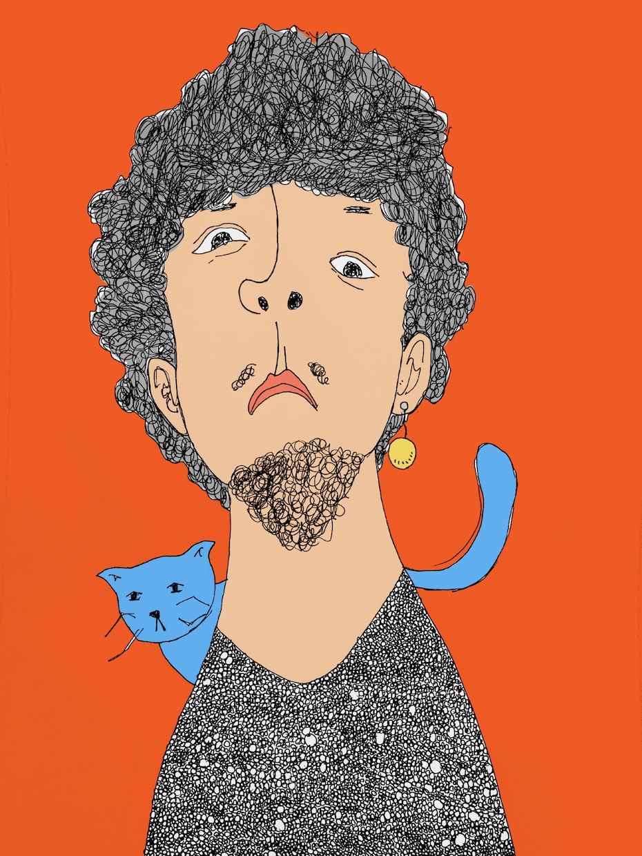 線画を主にイラストを描いてます おしゃれな色合いで可愛いを意識してます イメージ1