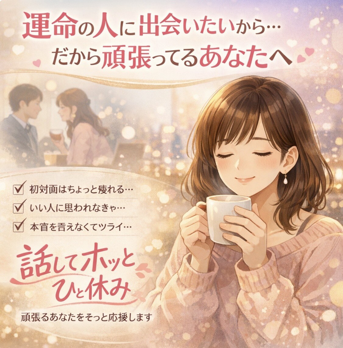 誰かと少し話したい時、1分からでもお話聞きます ✨違うかな？と思ったら途中で切って構いません✨ イメージ1