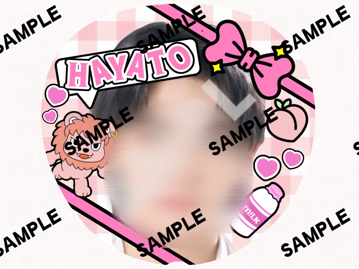 デコうちわをデザインします 世界にひとつのうちわをお作りします♡ イメージ3